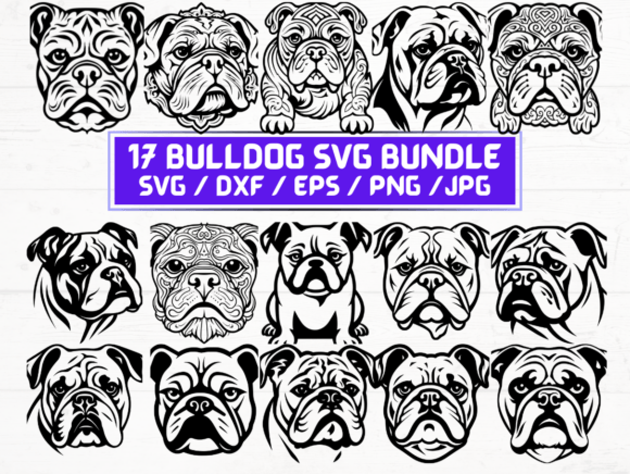 Bulldog Dog SVG: A Versatile Digital Asset for Creative and Professional Workflows