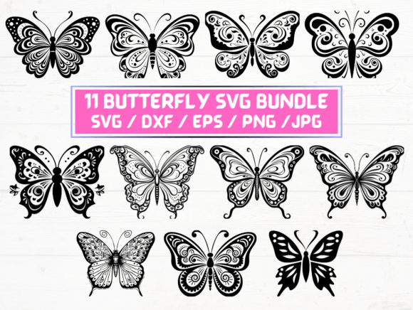 Butterfly SVG Bundle: A Creative Resource for Designers and Entrepreneurs