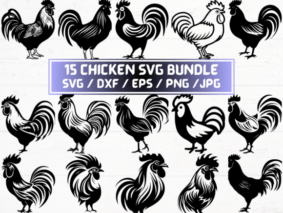 Chicken SVG, DXF, EPS, JPG, PNG: A Comprehensive Overview for Designers and Creators