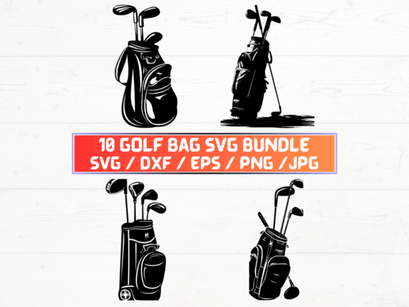 Designing with Golf Bag SVG: A Versatile Digital Asset