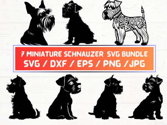 Miniature Schnauzer SVG: A Versatile Digital Asset for Creative and Professional Workflows
