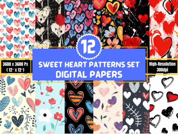 Seamless Valentine Patterns