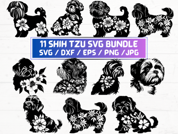 Strategic Use of 11 Shih Tzu Svg File for Creative and Operational Success
