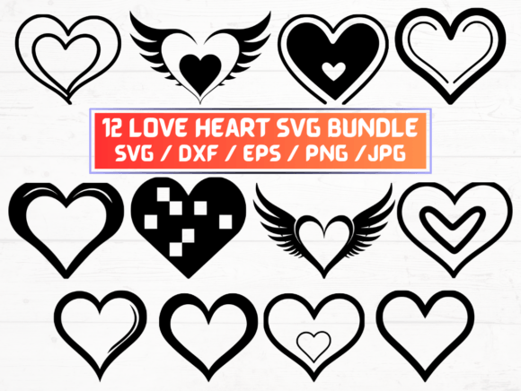 Valentine Love Heart SVG: A Versatile Design Asset
