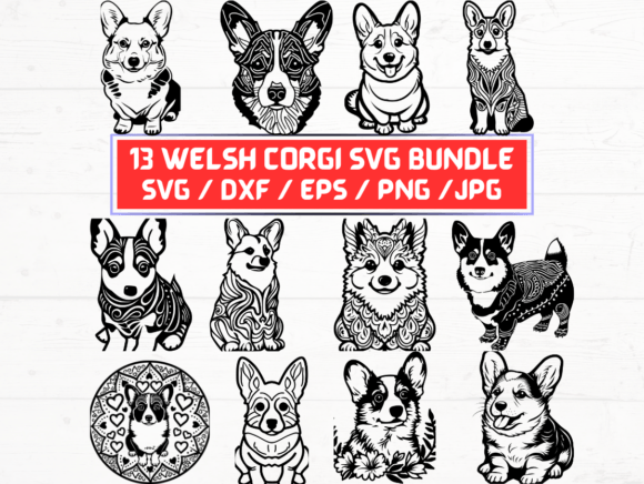 Welsh Corgi Dog SVG