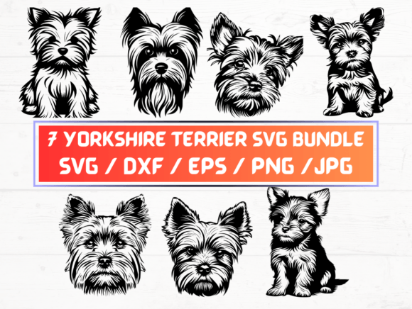 Yorkshire Terrier SVG: A Digital Asset for Designers and Creators